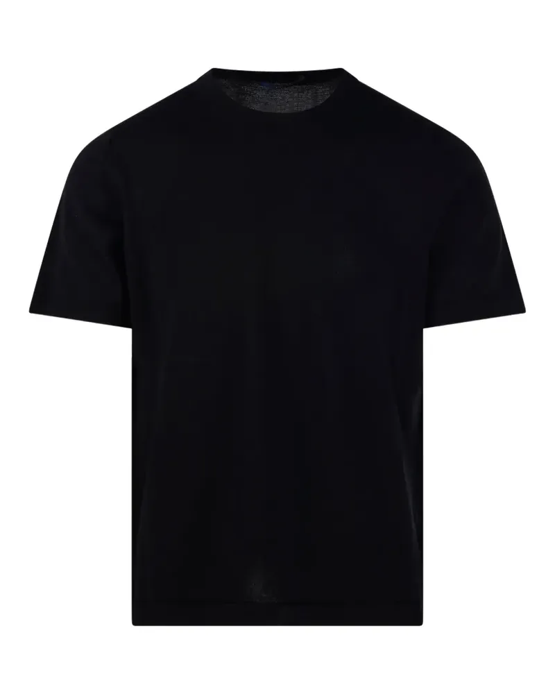Fabrizio del Carlo T-Shirt mit rundem Ausschnitt - Schwarz Schwarz