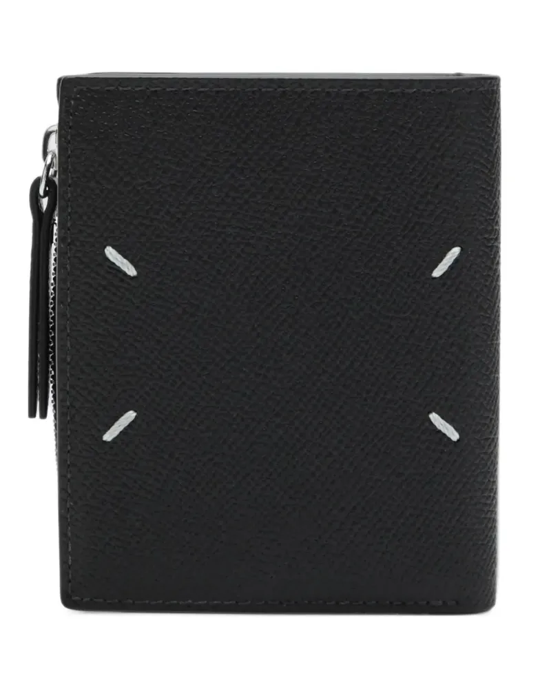 Maison Margiela Four Stitches Portemonnaie - Schwarz Schwarz