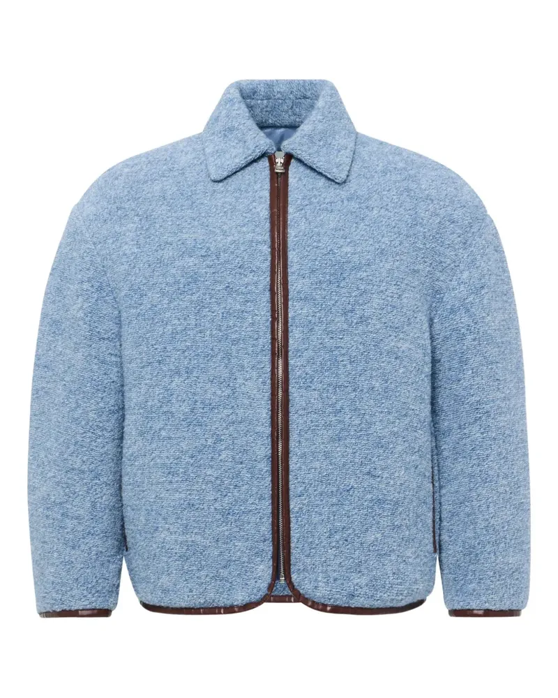 J.W.Anderson Bomberjacke mit Reißverschluss - Blau Blau