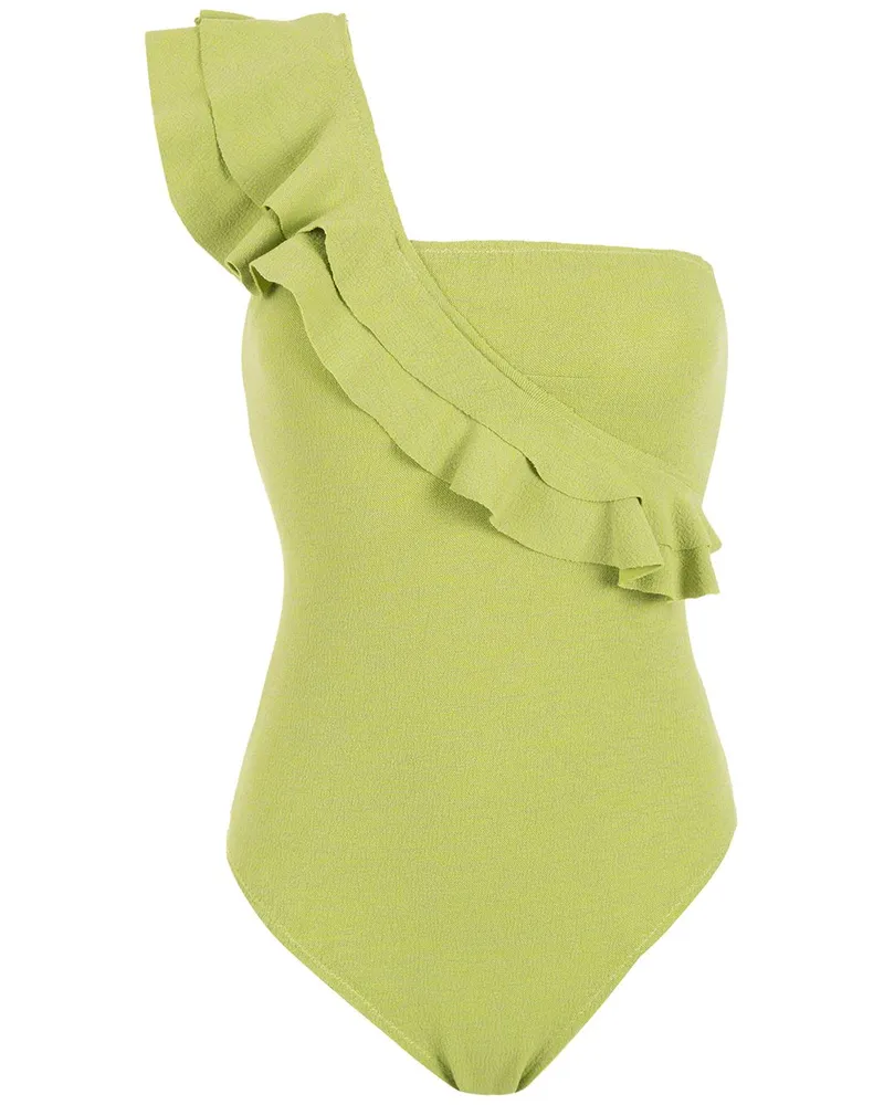 Clube Bossa One-Shoulder-Badeanzug - Grün Grün