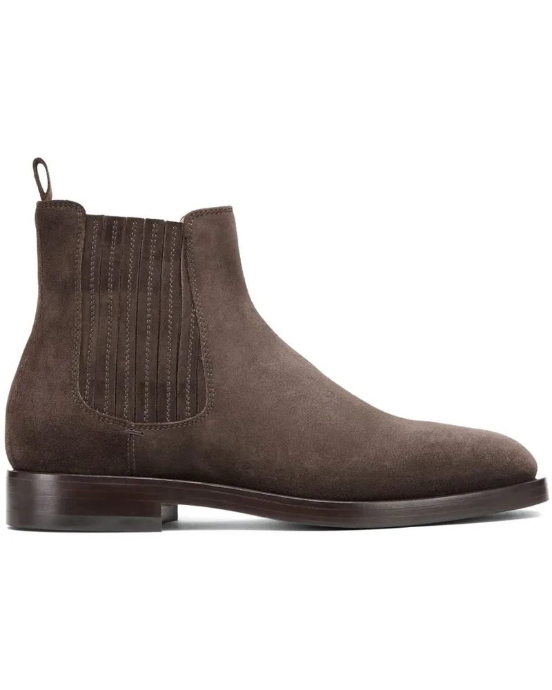 Brunello Cucinelli Stiefel aus Wildleder - Braun Braun