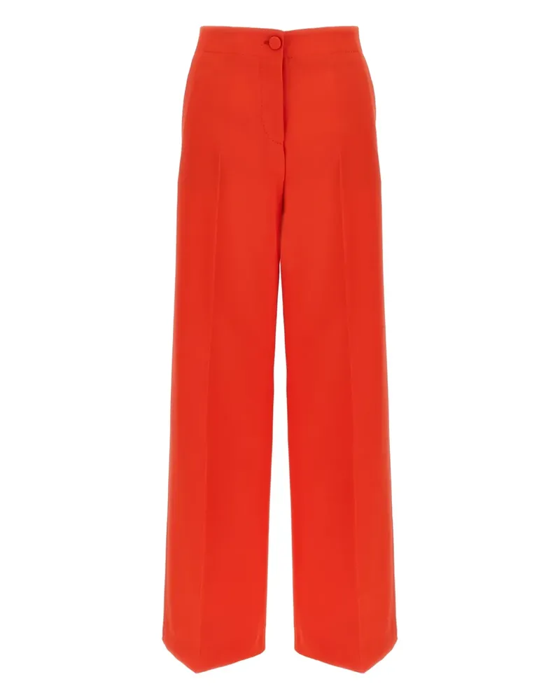 Brioni Hose aus Wolle-Seide-Gemisch - Rot Rot