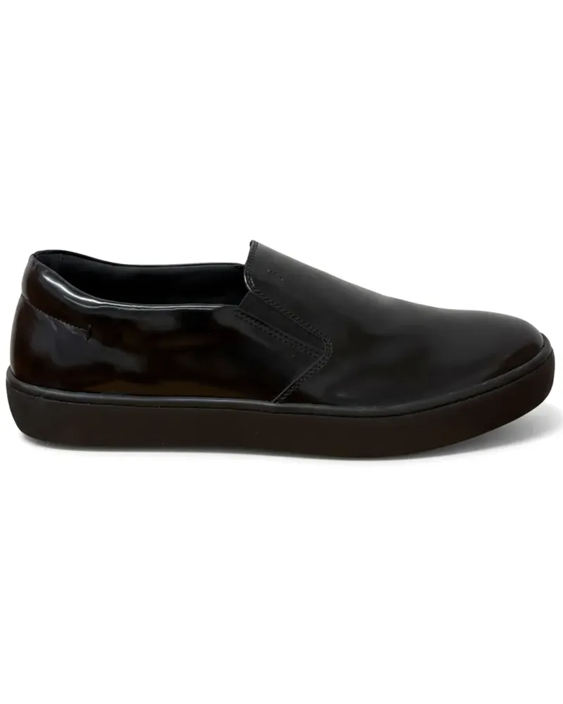 TOD'S elasticated-detail loafers - Schwarz Schwarz