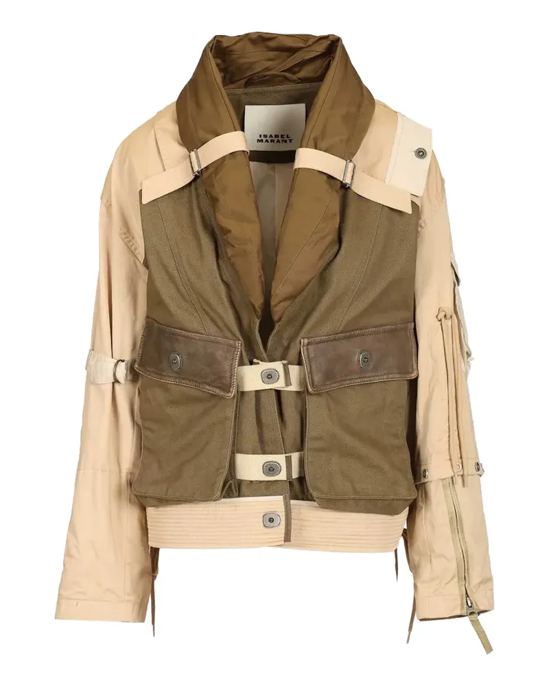 Isabel Marant Julissa panelled jacket - Nude Nude