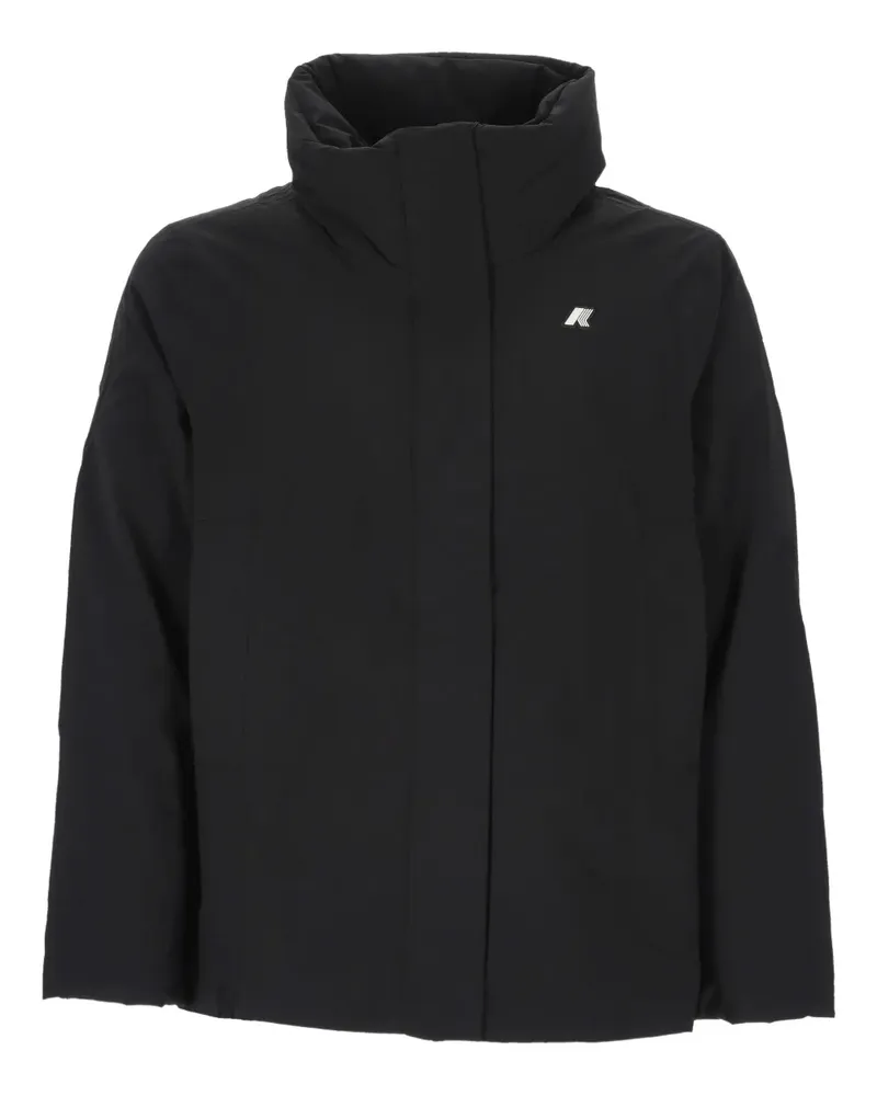 K-Way high-neck jacket - Schwarz Schwarz