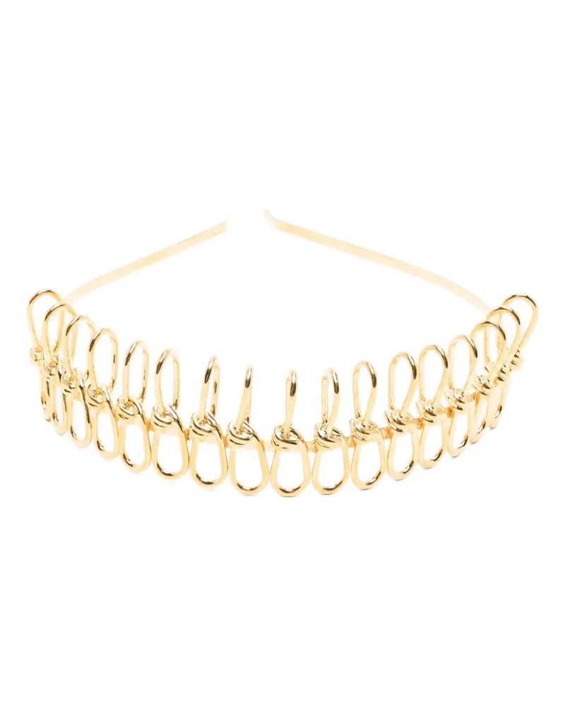 Annelise Michelson Wire headband - Gold Gold