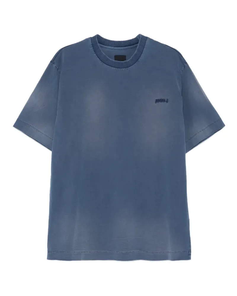 JUUN.J floral print T-shirt - Blau Blau