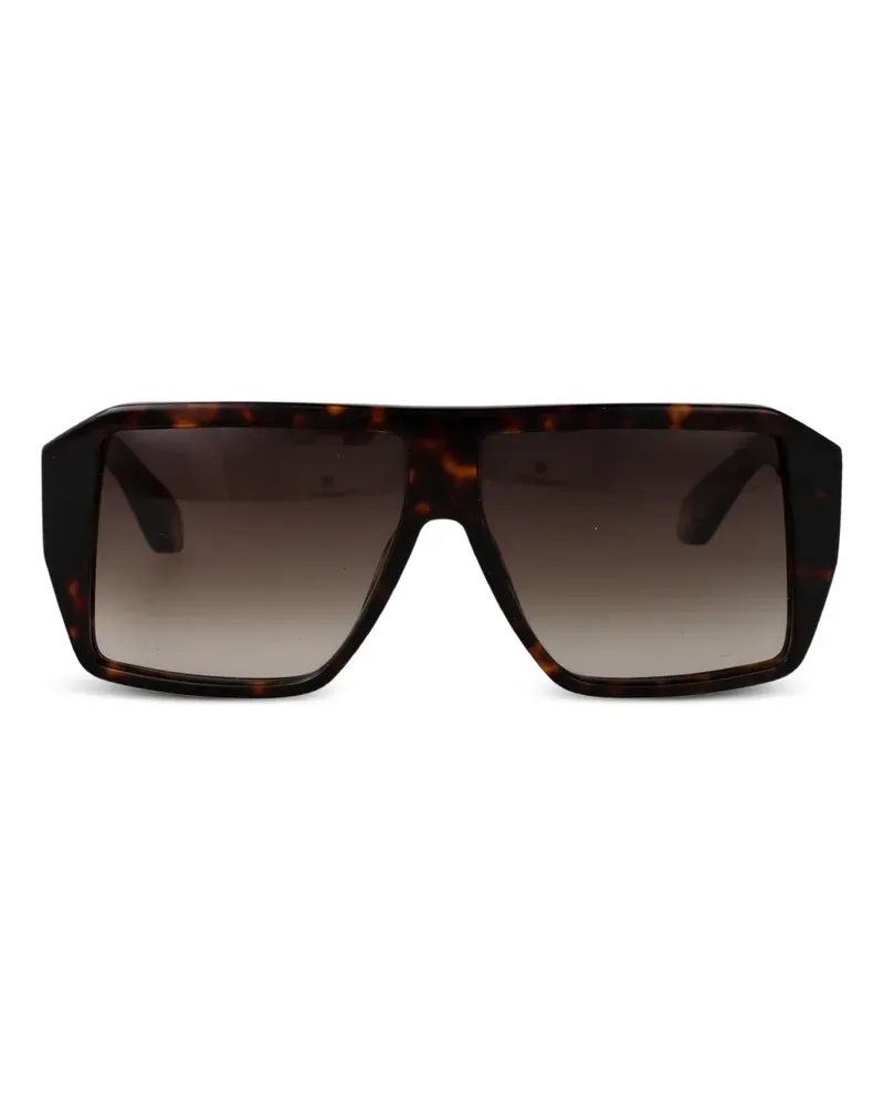 Roberto Cavalli Sonnenbrille mit Oversized-Gestell - Braun Braun