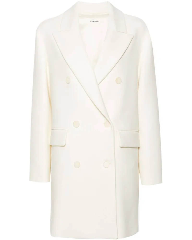 P.A.R.O.S.H. Klassische Cabanjacke - Weiß Weiß