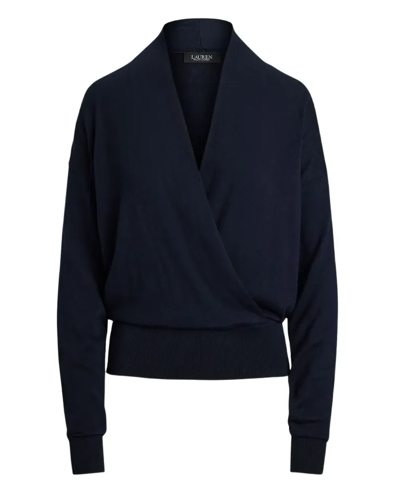 Ralph Lauren Gewickelter Strick - Blau Blau