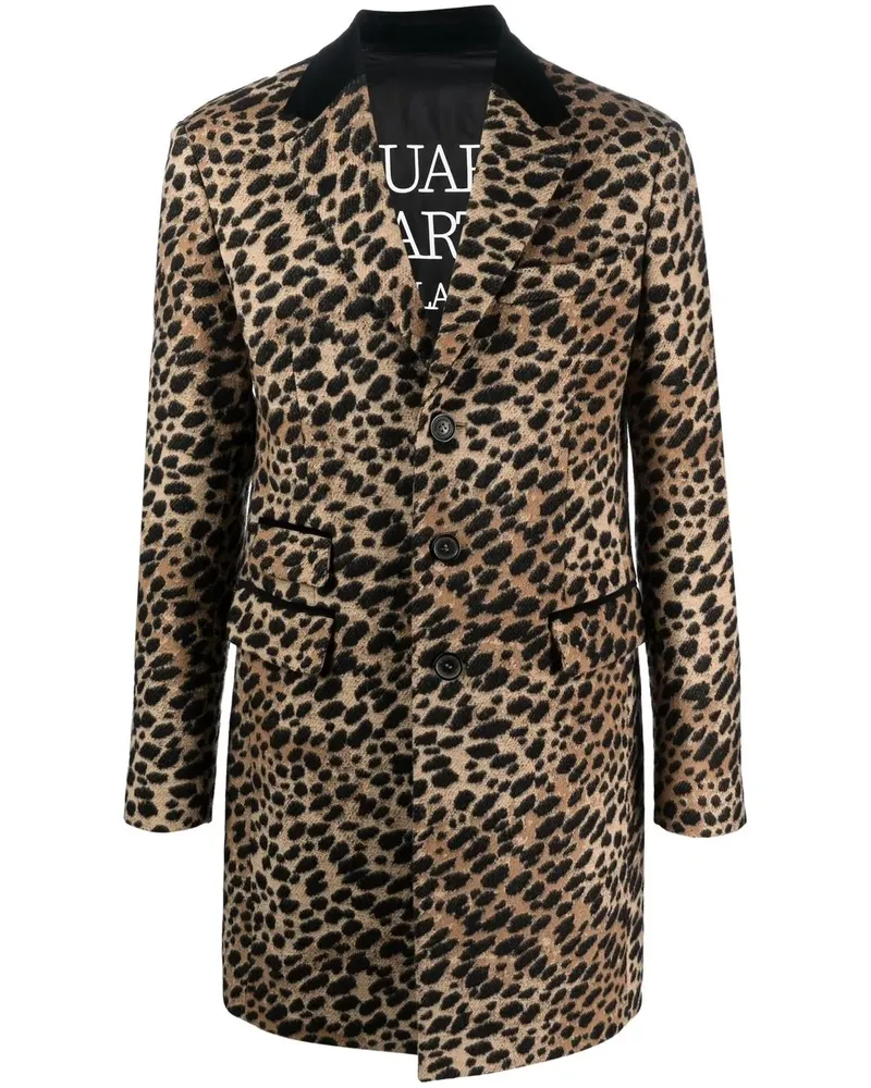 Dsquared2 Mantel mit Print - Nude Nude