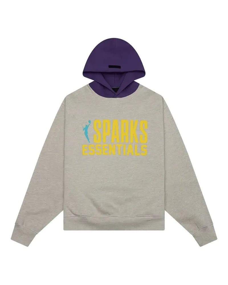 Fear of God x NBA Women Sparks Classic hooded hoodie - Grau Grau