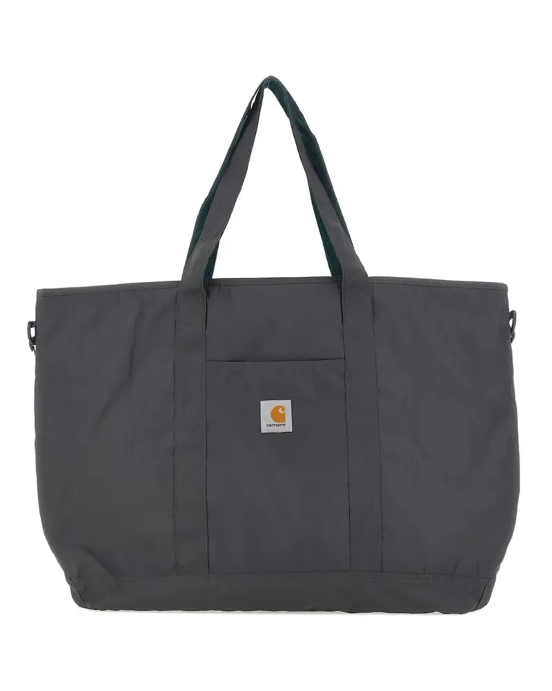 Carhartt WIP Großer Shopper mit Logo-Patch - Schwarz Schwarz
