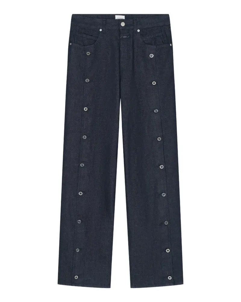 Closed Nikka Jeans mit Knopfdetail - Blau Blau