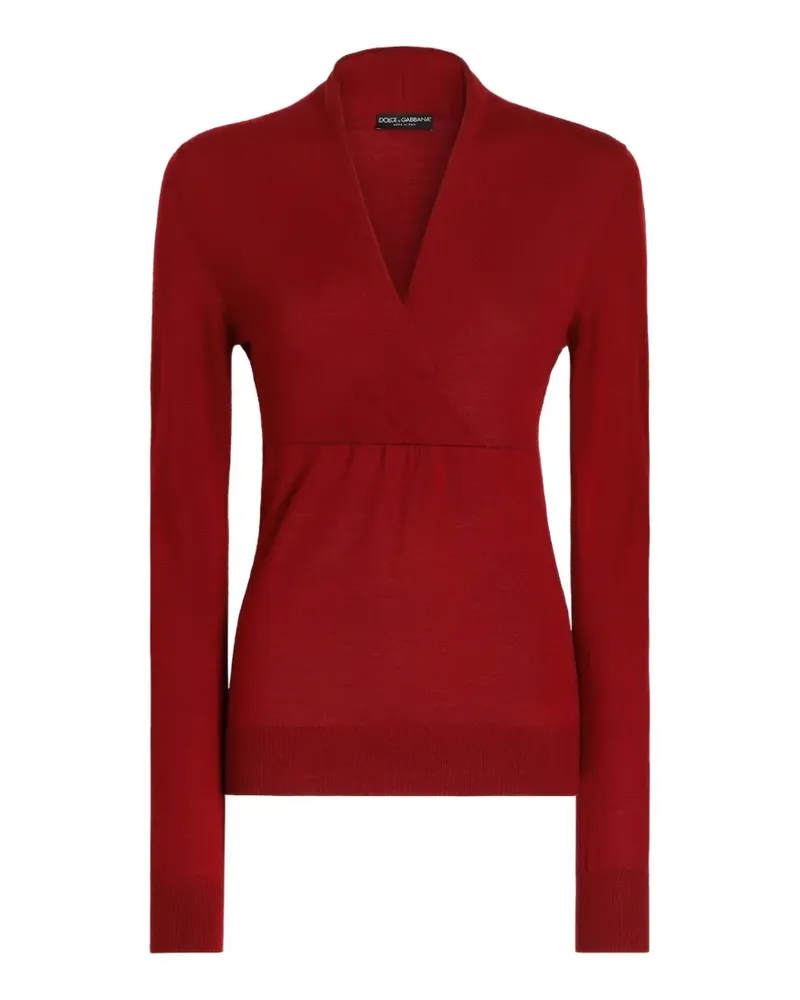Dolce & Gabbana Pullover aus Kaschmir - Rot Rot