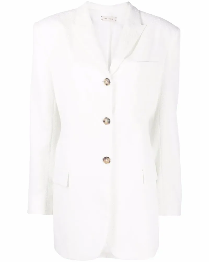 THE MANNEI Edynburg Blazer - Weiß Weiß
