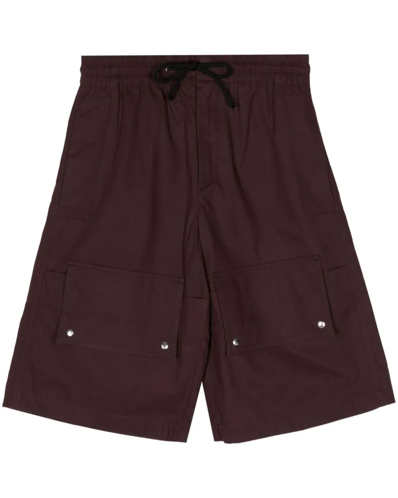 OAMC Shorts aus Bio-Baumwolle Rot