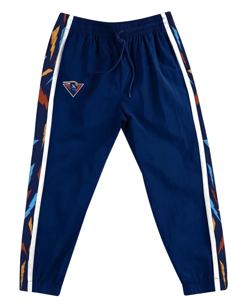 Mitchell & Ness NBA Tear Away Golden State Warriors Jogginghose - Blau Blau