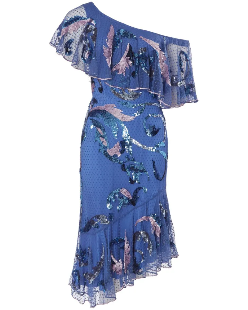 Temperley London Novella Midikleid - Blau Blau