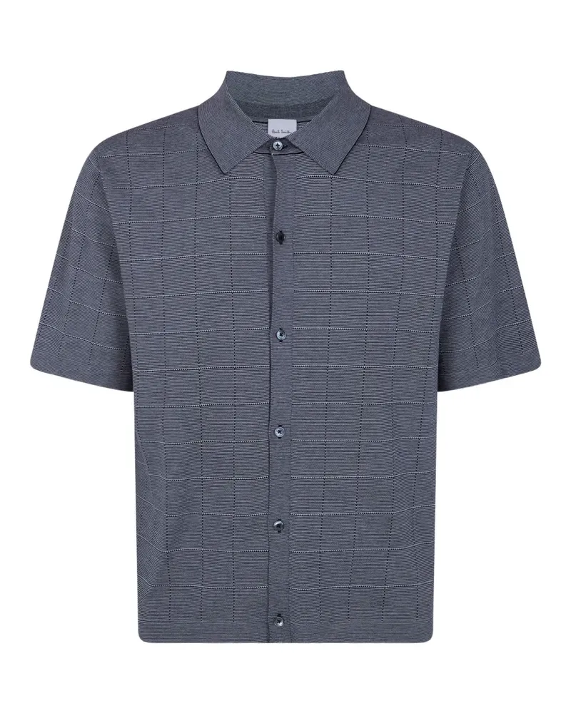 Paul Smith Kariertes Hemd - Blau Blau