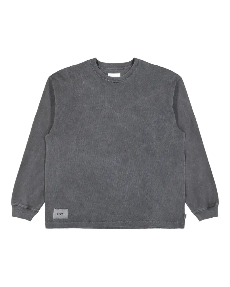 WTAPS Sign-OD logo-patch sweatshirt - Schwarz Schwarz