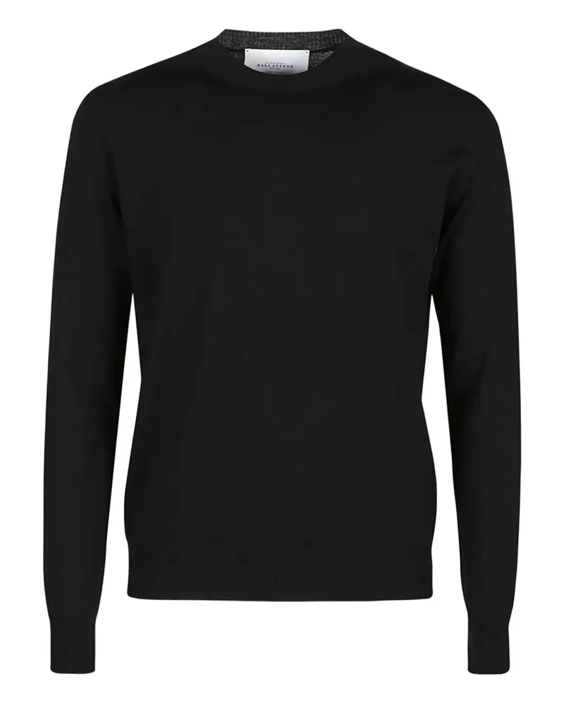 Ballantyne Pullover mit rundem Ausschnitt - Schwarz Schwarz