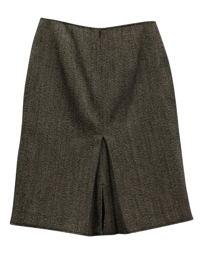 Victoria Beckham A-line pockets skirt - Braun Braun