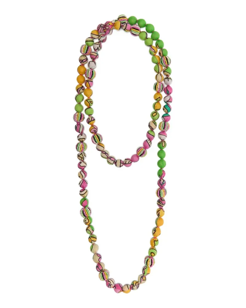 Maliparmi beaded necklace - Grün Grün