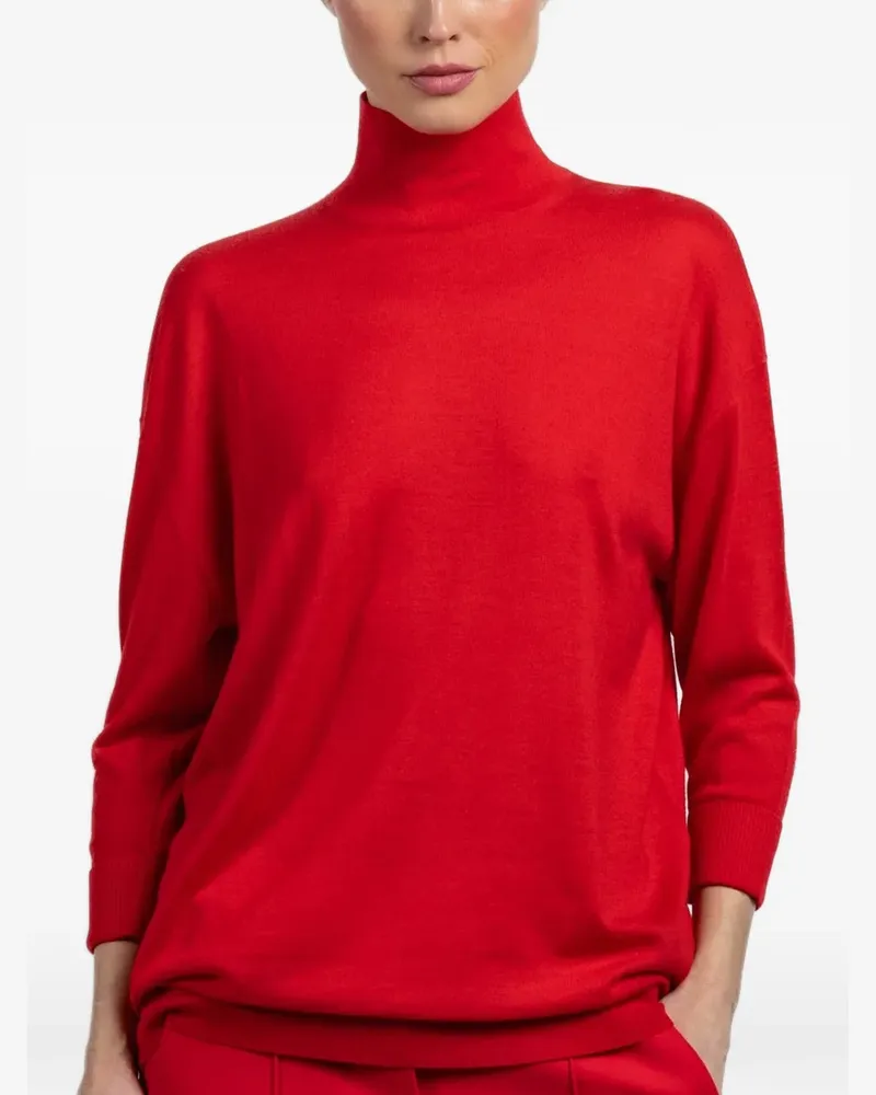 Dorothee Schumacher Pullover mit Rollkragen Rot