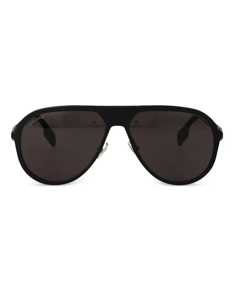 Canada Goose Getönte Pilotenbrille - Schwarz Schwarz