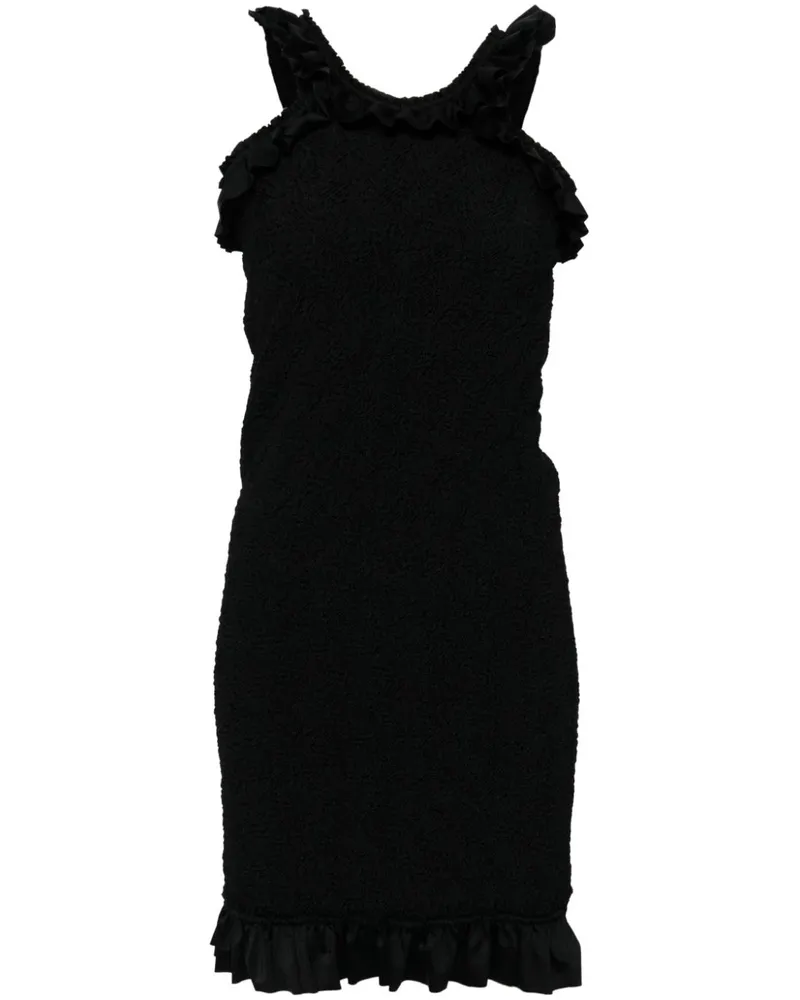 Alexander Wang Gesmoktes Minikleid - Schwarz Schwarz