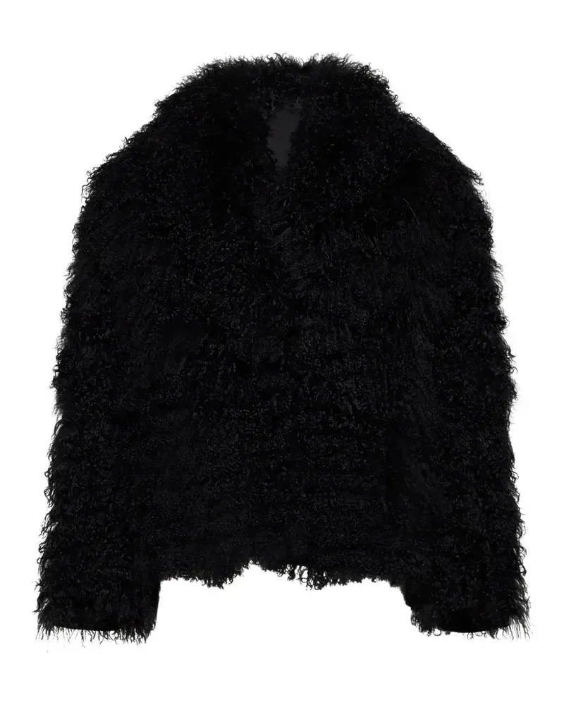 Simonetta Ravizza Mantel mit texturiertem Finish - Schwarz Schwarz