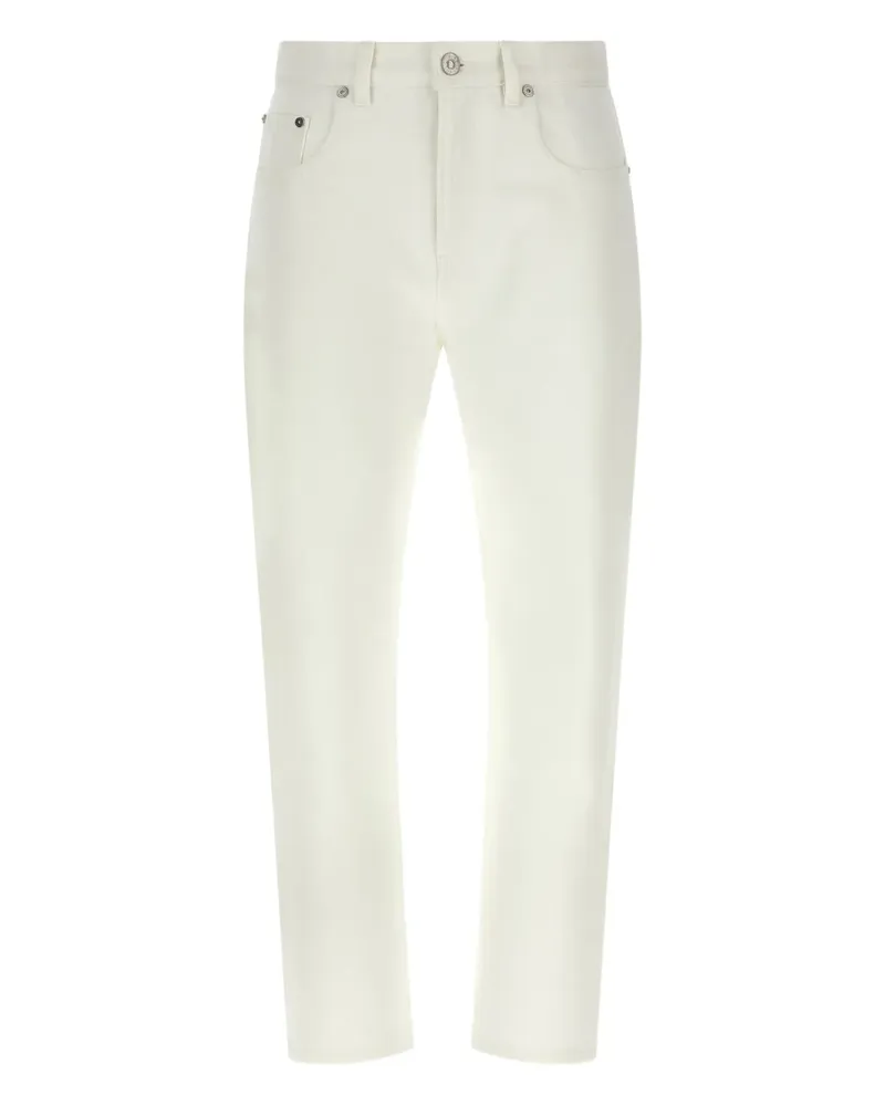 Victoria Beckham high-waist straight jeans - Weiß Weiß