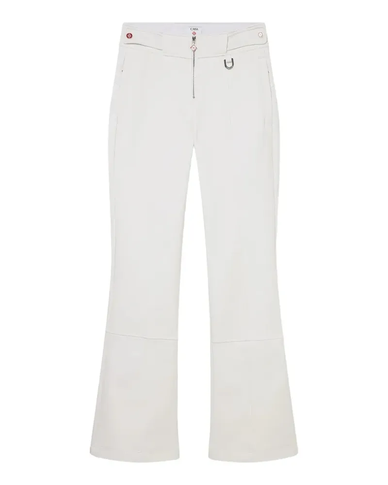 Casablanca Paris Skihose mit Logo-Detail - Weiß Weiß