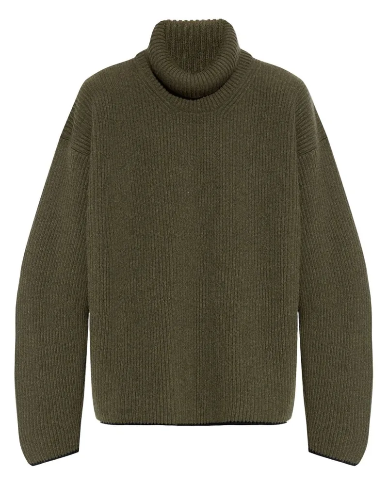 Dolce & Gabbana Gerippter Pullover - Grün Grün