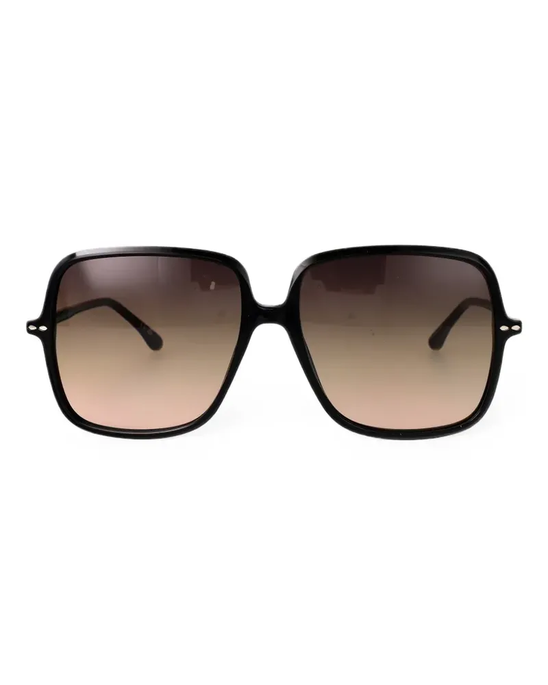 Isabel Marant square-frame sunglasses - Schwarz Schwarz