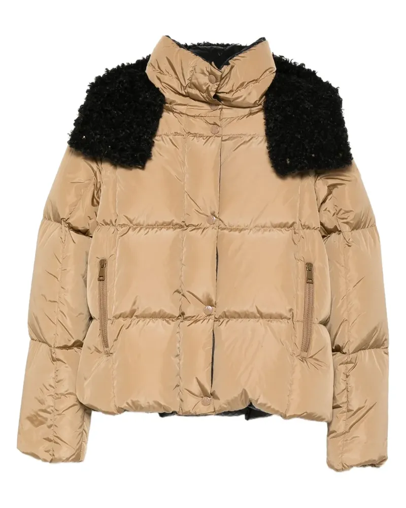 Moncler Gesteppte Castelnou Jacke - Nude Nude