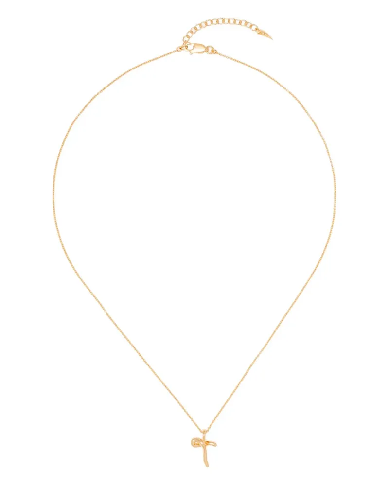 Missoma Molten Initial Halskette - Gold Gold