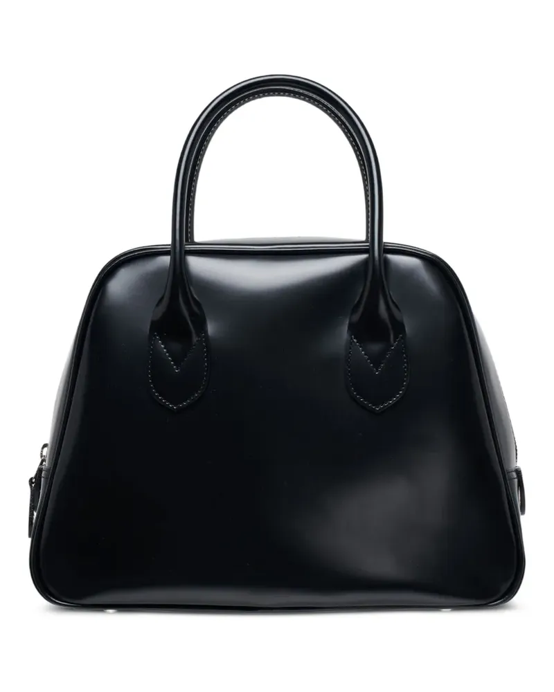 Comme des Garçons trapezoid top-handle wash bag - Schwarz Schwarz