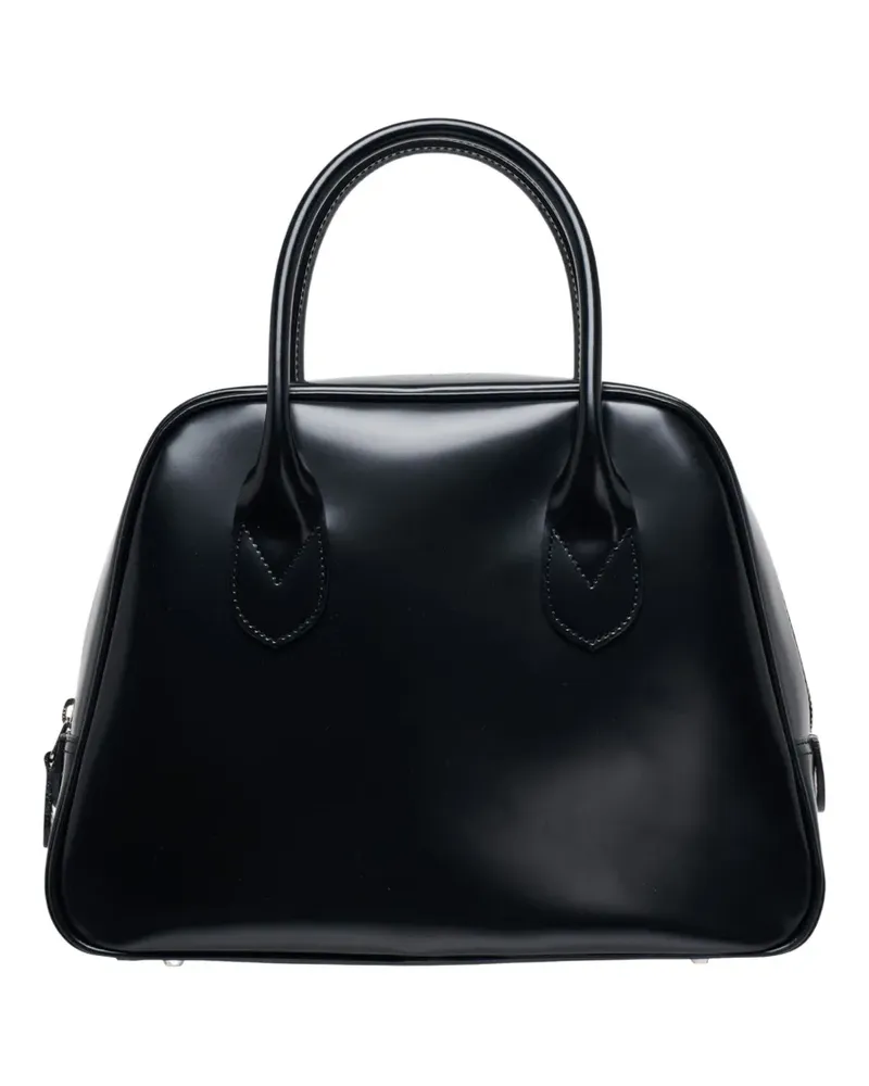 Comme des Garçons trapezoid top-handle wash bag - Schwarz Schwarz