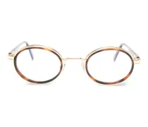 Karnak round-frame glasses - Braun