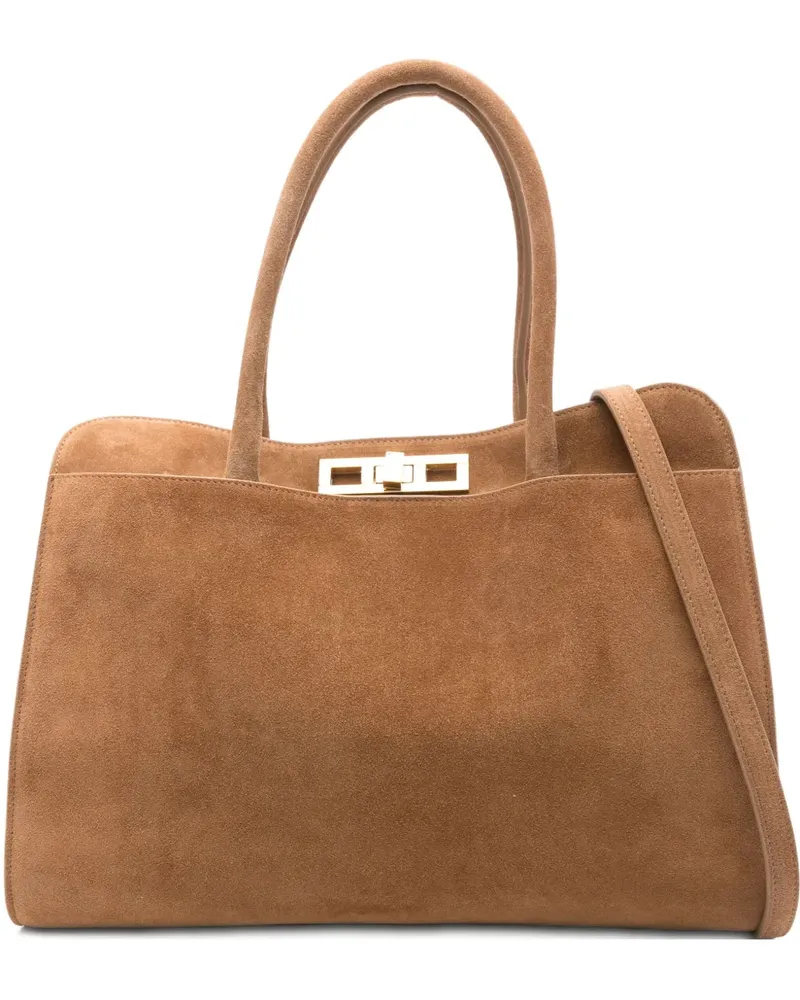 Fabiana Filippi Shopper aus Wildleder - Braun Braun