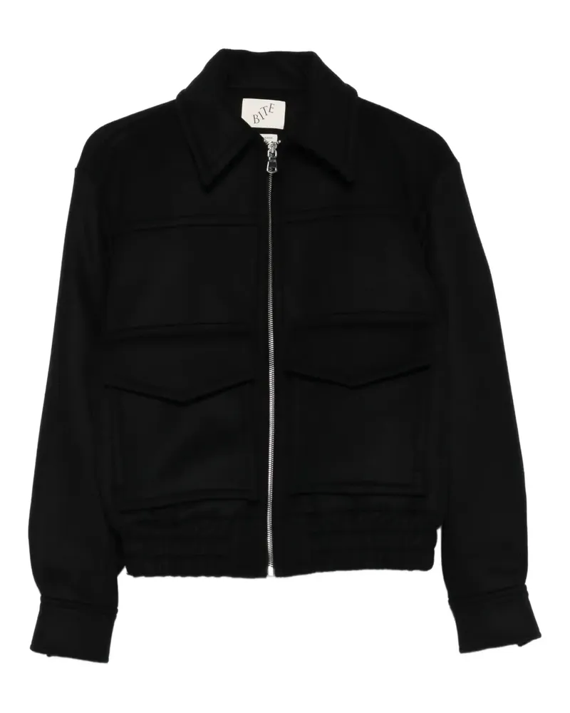 BITE Studios Cila Jacke mit Klappentasche - Schwarz Schwarz