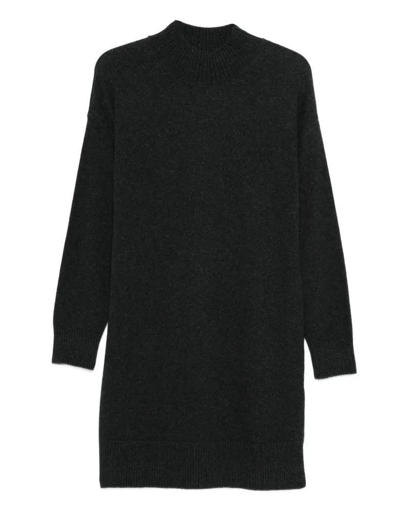 Barbour Gestricktes Midikleid - Grau Grau