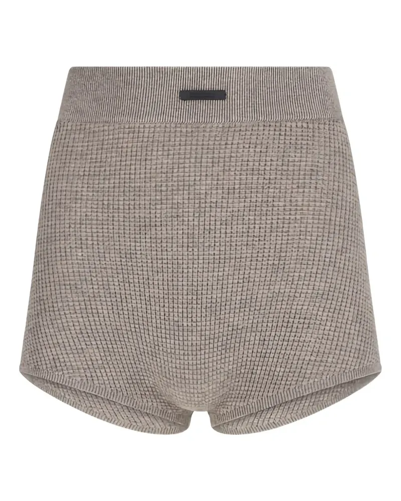Fear of God waffle-knit shorts - Nude Nude