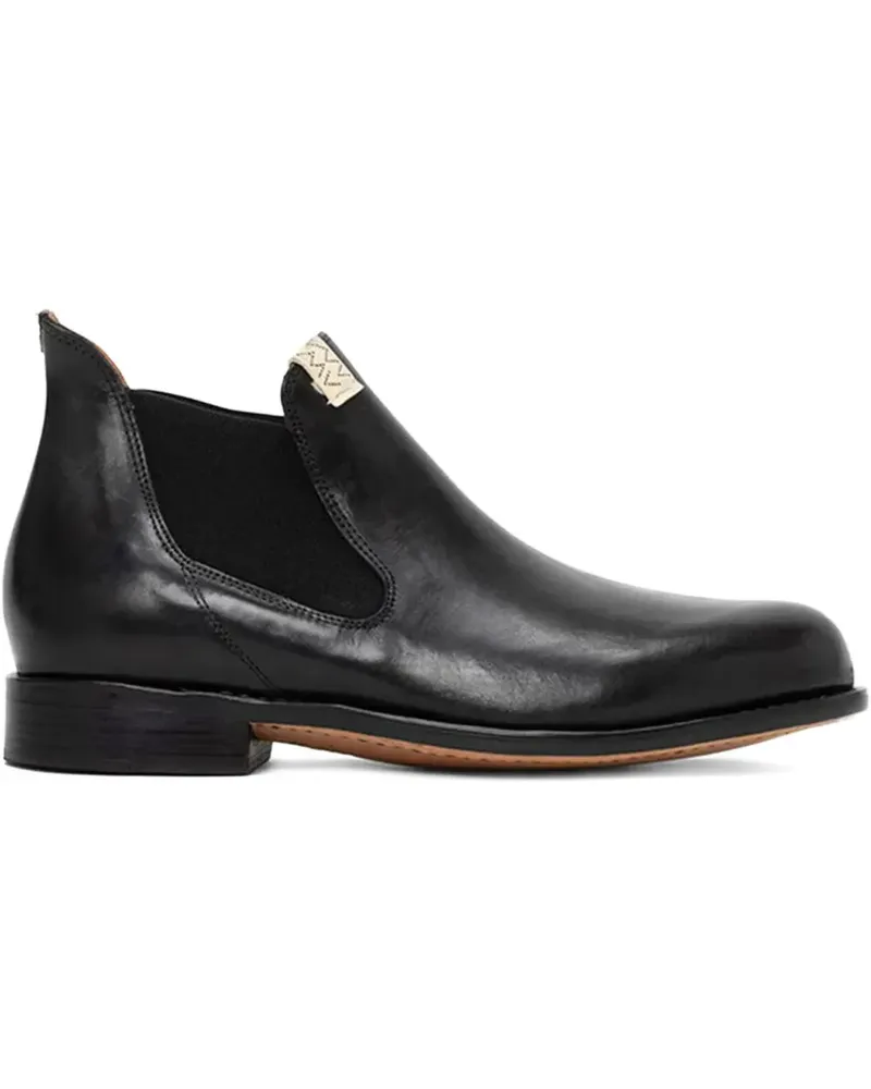 Visvim leather chelsea boots - Schwarz Schwarz