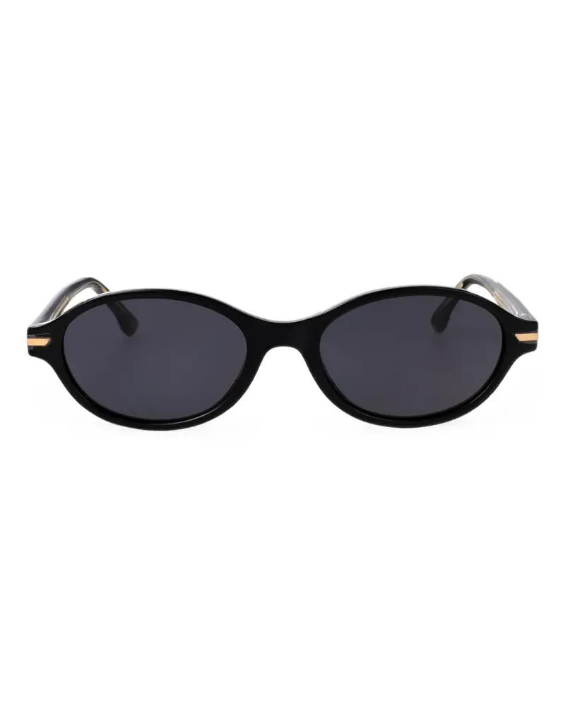 Victoria Beckham oval-frame sunglasses - Schwarz Schwarz
