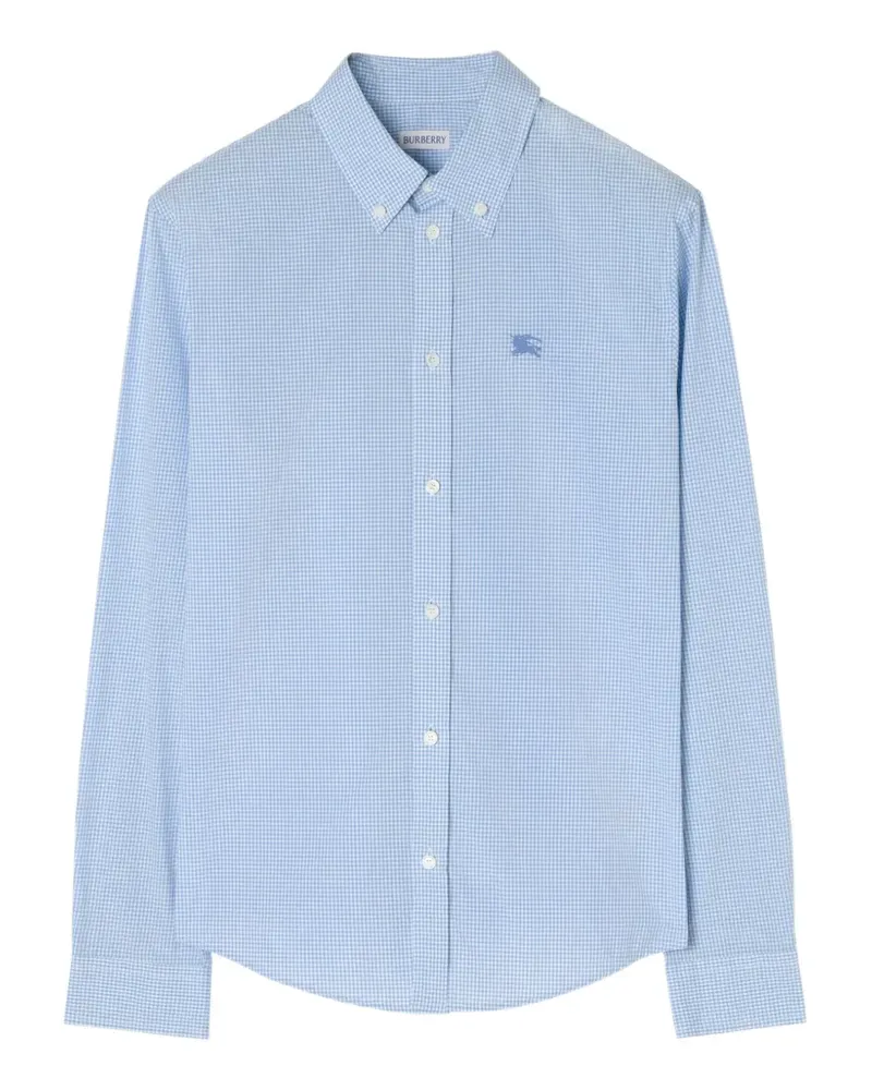 Burberry Hemd mit Vichy-Karo - Blau Blau
