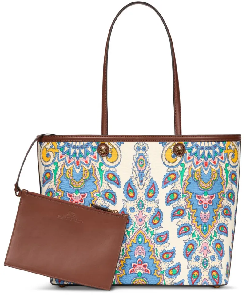 Etro Mittelgroßer Essential Shopper - Blau Blau