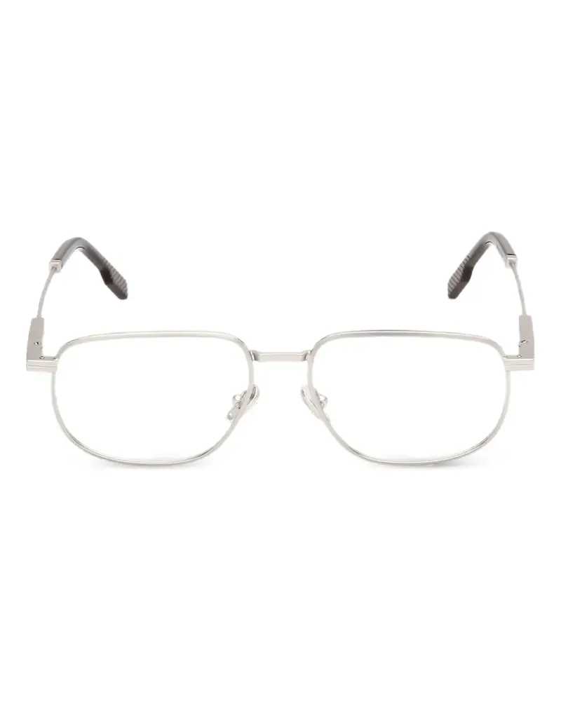 Ermenegildo Zegna Brille mit Metallgestell - Silber Silber